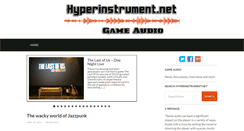 Desktop Screenshot of hyperinstrument.net